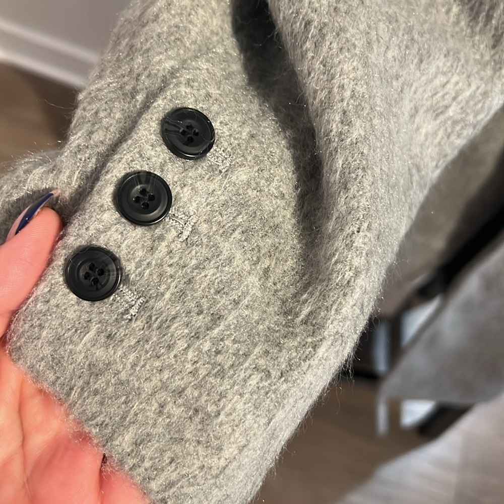 Grey Primark Overcoat - Picture 3 of 4